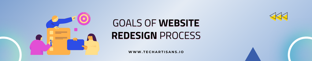 goals should we have in a website redesign process