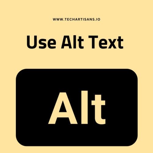 Use Alt Text