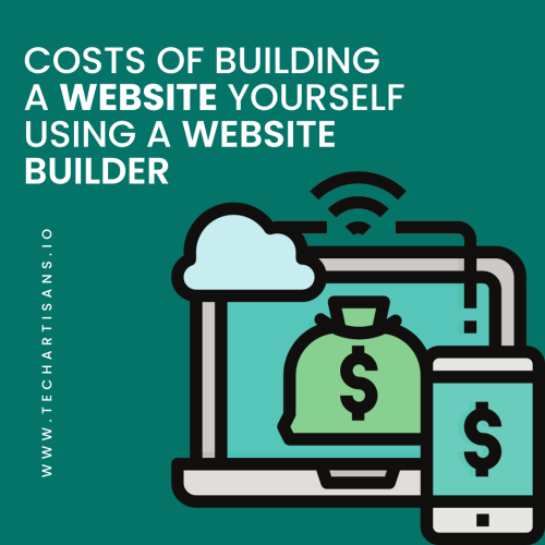 Costs of building a website yourself using a Website Builder
