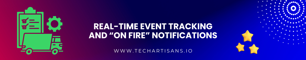 Real-time Event Tracking and "On Fire" Notifications