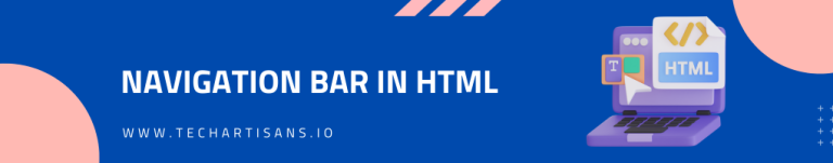 How to make a Navigation Bar in Html