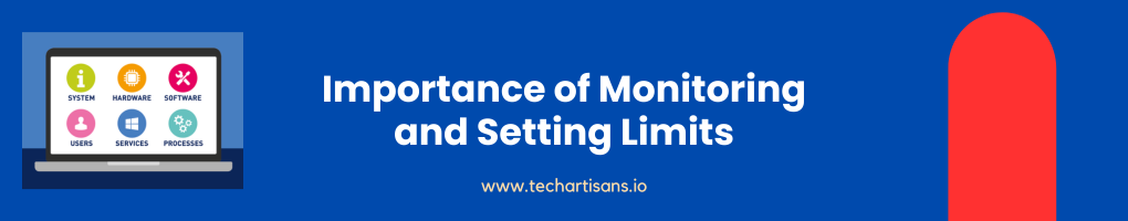Importance of Monitoring and Setting Limits