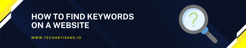 How to Find Keywords on a Website