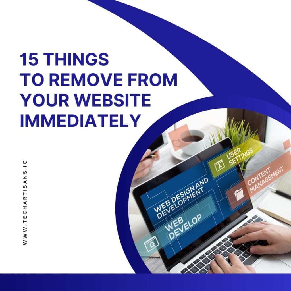 Things To Remove From Your Website